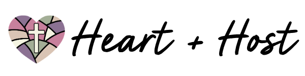 Heart + Host Catholic Logo